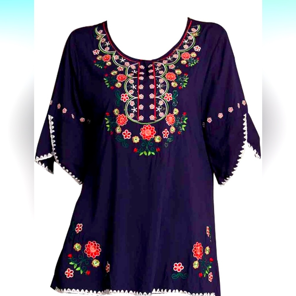 ASHIR ALEY- bohemian style top